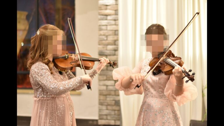 אחותי כלה – תזמורת נשים בנגינה על יד הכלה  Celebrate - סלברייט אירועים